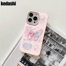 Fundas y carcasas protectoras con diseño calado y orificios grandes, compatibles con phone 16 Pro Max, 16, 15 Pro, 14, 14 Plus/14 Pro Max, 13, 13 Pro, 12 Pro y 11/11 Pro. Regalos para cumpleaños y festividades - Blanco - Ver 2