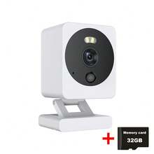 5MP HD Wifi Camera Indoor Mini Surveillance Camera For Baby Monitor Pet Video Record 2 Ways Audio Security Camera Tuya APP - White - View 11