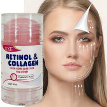 GZE Retinol & Collagen Neck Cream: Facial Moisturizing Cream Containing Retinol And Collagen Complex, For Day And Night Use - Moisturizing And Firming Cream For Face And Neck - Hồng - Xem 2