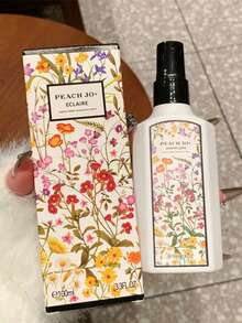 PEACH JO+ 1 Bottle 100ml Vanilla Coconut Fragrance Mist, Featuring Notes Of Cinnamon Bun, Lavender, Coffee, Lily Of The Valley, Jasmine, And Gardenia. Air Freshener, Portable Fragrance Spray, Refreshes Air With Long-Lasting Scent, Suitable For Living Room, Bathroom, Hotel, Christmas, Valentine's Day Gift. - Multicolor - View 9