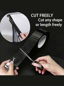1/3/10M 碳纤维乙烯基包装（无空气释放）、防水汽车装饰贴花、多用途粘性防刮保护膜、车辆内外装饰膜、更酷的 DIY 粘贴