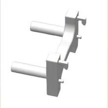 1pc Drill Tool Holder, No Drilling Required, Fits SKÅDIS Pegboard, Suitable For Bosch GSR12V Drill Bits, Workshop Power Tool Organizer