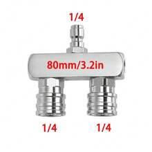 Varilla extensora de lavadora a presión con doble boquilla, adecuada para limpiar automóviles, carreteras y patios
