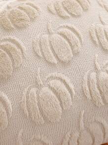 1 件万圣节装饰南瓜毛绒抱枕套，秋收感恩节客厅卧室派对