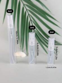 Set de 10 piezas de Atomizadores de perfume desechables de plástico de 2ml/3ml/5ml, Botellas de muestra de fragancias pequeñas, Tamaño portátil para viajes - Multicolor - Ver 8