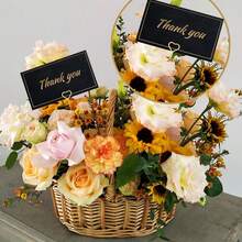 20/40 szt., metalowy druciany uchwyt na karty z miejscami, uchwyt na notatki ze zdjęciami w kształcie serca, złoty klips do uchwytu na karty z kwiatami na wesele, urodziny, tort biurowy, upominek na przyjęcie, kwiat na prysznic