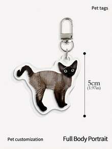 1pc Customized Portrait Acrylic Keychain, Personalized Photo Keychain Gift For Boyfriend/Girlfriend, Husband/Wife, Dad/Mom, Photo Gifts For Valentine's Day, Birthday, Youth Anniversary, Father's Day, Mother's Day, Unique Gift For Her/Him, Colorful,Cute,Adorable,Funny,Kawaii,Y2K,Stylish,Unisex,Casual,Custom,Personalized,Unique,Customized,Ideal Gifts For Him,Ideal Gifts For Her,Her,Boyfriend,Girlfriend,Family,Friends,School Supplies,Back To School,For Office,For School,For Classroom,For Teacher Gifts,For University,For Colleague,For Dorm Rooms,For Teacher,For Boys And Girls,For Teenagers,Junior High School Students,Middle School Students,High School Senior High School Students,College Students,University Students,Freshman,Sophomore,Underclassmen,Delicate Romance, Utilitarian Chic