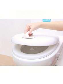 10 peças/5 peças/1 peça Puxador de Porta Sem Furos, Elevador de Tampa de Vaso Sanitário, Puxador Adesivo de Gaveta e Janela, Puxador Adesivo de Armário, Empurre e Puxe Porta Deslizante