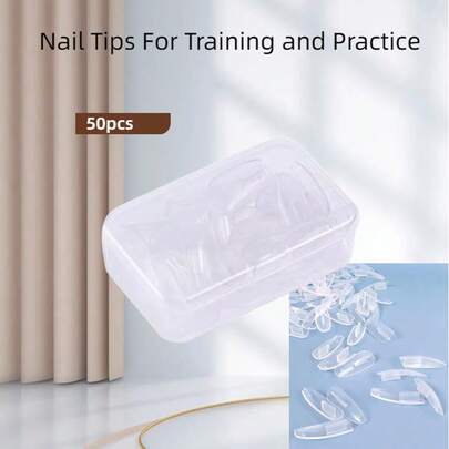 Akrilik Tırnak Uygulama Eli - Silikon Tırnak Uygulama Eli, Takma Tırnak Manikür Uygulama Eli, Tırnak Sanatı Uygulaması İçin, Esnek Uygulama Modeli Eli, 50 Tırnak Ucuyla Birlikte Gelir. Parmaklar Artık Kolay Kırılmaz - Parmaklar İçten 3,2 mm Alüminyum İskeletle Donatılmış, Tüm Parmağı Birbirine Bağlayan, Parmaklar Çeşitli Açılara Bükülebilir.