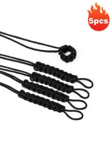 1 pièce Fil de perles en acrylique de haute qualité pour hommes et femmes, couleur unie en soie, convient pour la fabrication de bracelets et de colliers DIY - Élément de bijouterie non élastique, tricoté