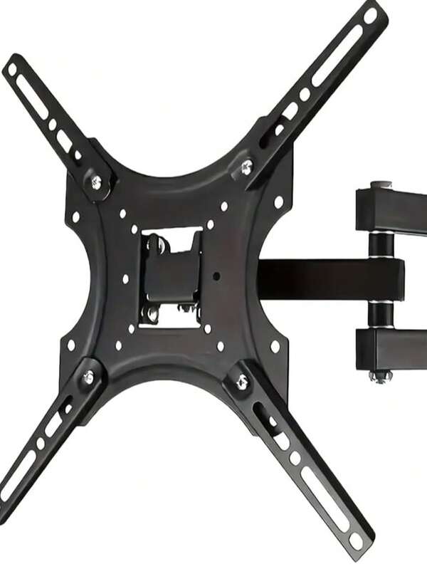 Soporte articulado de Pared para TV, Universal, Pantallas de 14 a 55 Pulgadas, inclinable y Giratorio, hasta 40 kg,