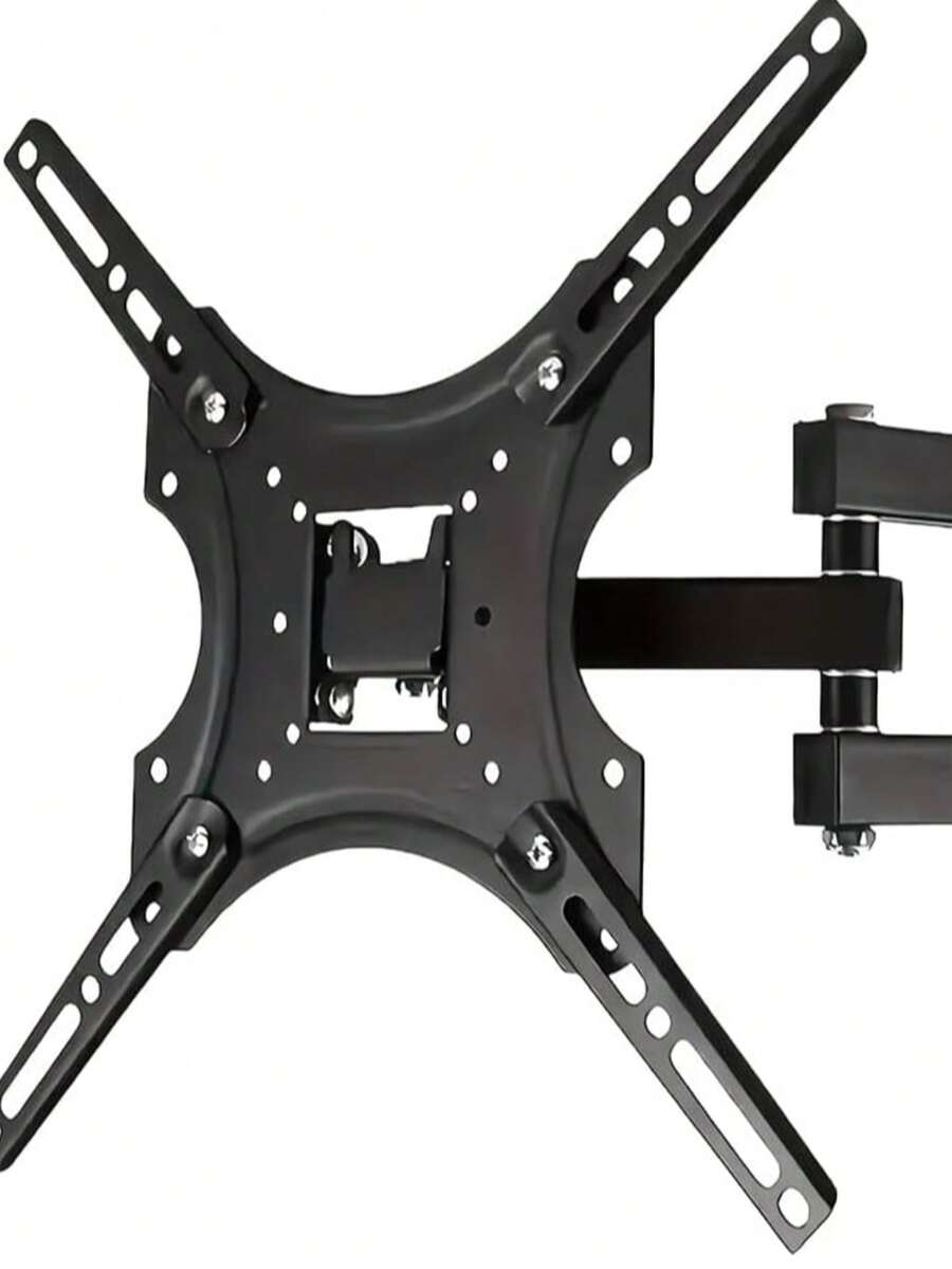 Soporte articulado de Pared para TV, Universal, Pantallas de 14 a 55 Pulgadas, inclinable y Giratorio, hasta 40 kg, - Negro - Ver 1