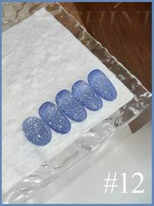 MIANEL 12ml/Bottle Autumn Nail Art Glitter Disco Sequin Gel Nail Polish, 2025 New Glitter Shiny Red Gel Nail Polish For White, Red, Purple, Green, Black Nails, UV Lamp Manicure, Nail Glue, Nail Art Supplies, Brown Nails, Halloween Nails, Christmas Nails, Nail Salon Special Purpose Nail Art Supplies - Multicolor - View 25