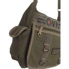 Reinforced Canvas Briefcase/Messenger Bag 1019 - Green - View 1