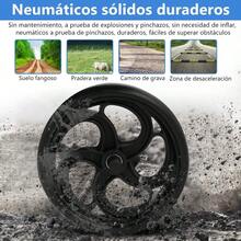 Silla de ruedas, silla de ruedas plegable,Silla de ruedas multifuncional, silla de ruedas para personas mayores, silla de ruedas para adultos, scooter de movilidad, silla de ruedas retráctil, equipada con cinturón de safe, capacidad de carga hasta 100 kg, reposabrazos plegables, reposapiés giratorios y extraíbles, equipada con función de freno de estacionamiento y función de freno de bloqueo de la rueda trasera, tamaño pequeño, se puede poner en una bolsa - Negro - Ver 6