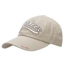 MLB Unisex Varsity Vintage Kursiv Beschädigt Unstrukturierte Baseballkappe, Lässiger Outdoor Reise Sonnenschutzkappe, Sportkappe