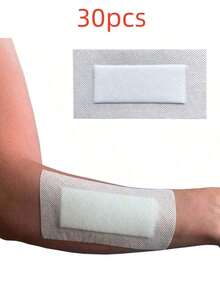 10/30pcs Adhesive Wound Dressings - Suitable For Cuts And Grazes, Small Pressure Sores - Multicolor - View 9