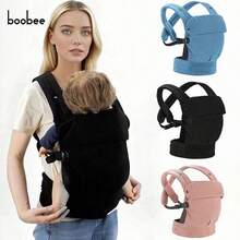 1pc Adjustable 4-In-1 Baby Carrier, Soft Corduroy Material, Lightweight & Breathable, Convenient For Moms Going Out - 1-pack Corduroy Suspenders - View 2