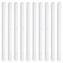 10pcs Drawer Runners Draw Rail Set Plastic Drawer Slides Replacement 298mm White Black UK - White - View 3