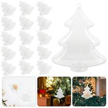 High Transparency Christmas Tree Christmas Ball Festive Decoration Hollow Plastic Ball Cross-Border Christmas Candy Box