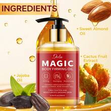 250ml Magic Body Firming Oil - Body Care Skin Oil Moisturises And Reduces Fine Lines On Cheeks, Belly, Thighs, Arms - Yellow - View 5