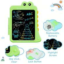 1pc 10 Inch LCD Drawing Tablet - Doodle Board - Portable Educational - Ideal For Home - School - Office And Travel Use - Great Christmas Or Birthday Gift - Suitable For Winter And New Year - Back To School - Pink - View 8