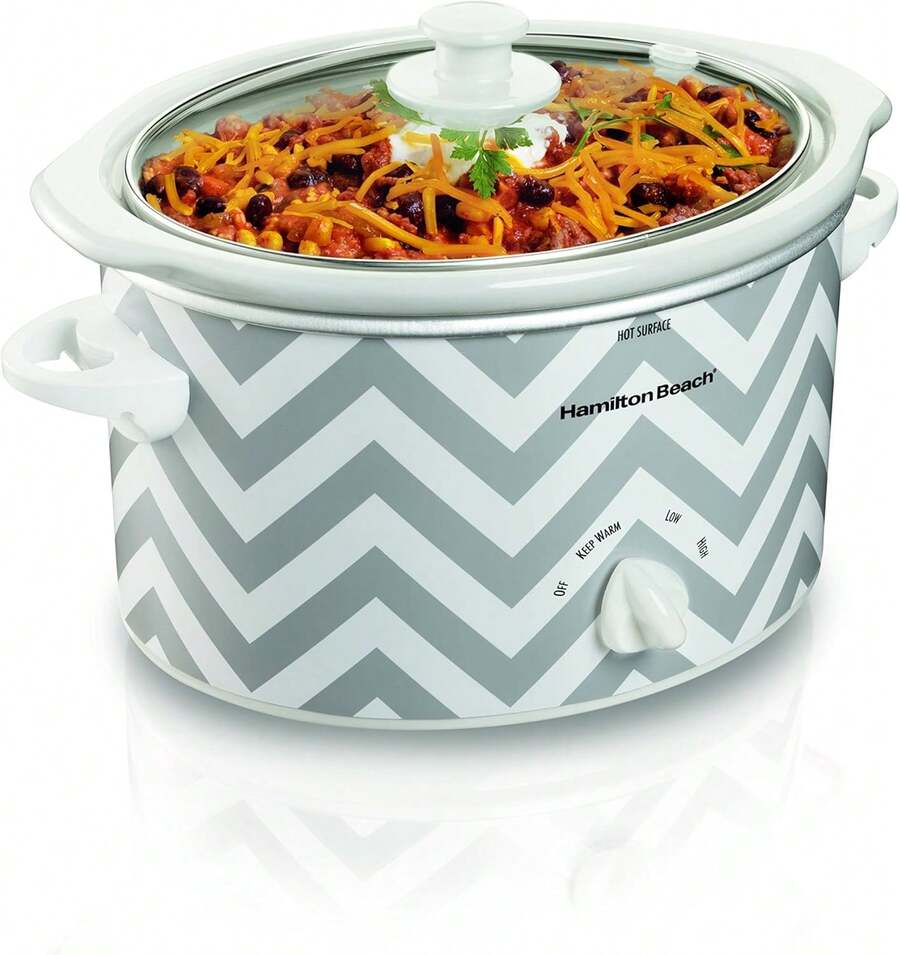 Olla De CoccióN Lenta, 2.8 Litros, Blanco - 1 - Ver 1