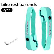 Lightweight Hollow Aluminum Alloy Mountain Bike Handlebar Grips, Integrated Rest Grip