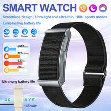 2025 New Model Screenless Ultra-Light Unisex Smart Bracelet, Call Reminder, 100+ Sports Modes, IP68 Waterproof, Alarm Clock, Camera, Pedometer, Compatible With Android/IOS, Suitable For Sports, School, Daily Wear, And Gifting