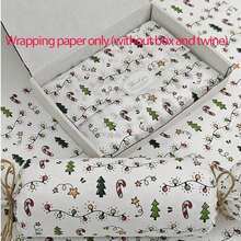 15/30 Sheets, Christmas Light Pattern Thin Paper, Christmas Tree, Candy, Stars Hand Wrapping Paper, Easy-To-Protect Items, Gift Box Filling, Party Decorations - Christmas Style Design, Durable Packaging, Holiday Packaging, Festive Decoration Christmas Christmas Decorations Christmas Pajamas Christmas Gifts Christmas Decor - Multicolor - View 5