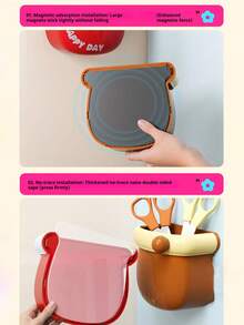 Pudełko do przechowywania z adsorpcją magnetyczną dopaminy (1 szt.), organizer na biurko, organizer na biurko, pudełko do przechowywania z adsorpcją magnetyczną, kreatywne przechowywanie artykułów papierniczych, przegroda do szuflady, pudełko do przechowywania w akademiku/biurze, pudełko do przechowywania różnych rzeczy