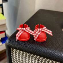 [Boots Only] Plush Doll Outfit Accessories - Bowknot Boots