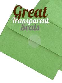 500pcs/Roll DIY Gift Packaging Transparent Sealing Stickers, Gift Box Packaging Self-Adhesive Sticker Sealing Round Labels, Suitable For Any Small Handmade Projects, Christmas Gift Packaging Stickers, Box Sealing Stickers, Sealing Stickers, Commercial Goods Packaging Sealing Stickers