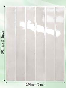 Pegatina de pared de azulejo cerámico imitación de 11.4x9 pulgadas cuadradas, protección contra salpicaduras de cocina, decoración de pared para baño, sala de estar y dormitorio, fácil de usar, puede cubrir 81 pulgadas cuadradas, fácil de limpiar, adecuado para decoración del hogar, decoración navideña, se puede cortar y decorar de forma independiente para hacer que su hogar se vea completamente nuevo, decoración de otoño, productos de papel tapiz, papel de pared, pegatinas de pared, decoración de pared, papel tapiz despegable, decoración de baño, decoraciones navideñas, decoraciones navideñas para el hogar