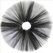 1pc 40cm Ballet Skirt Mesh Princess Fluffy Skirt Cosplay Skirt Ballet Skirt Chiffon Skirt Birthday Party Role-Playing Dress Chiffon Skirt Halloween, Tutu Skirt Girl Halloween Costume Party Dress