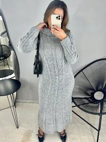 Women Dresses - Light Grey - View 4