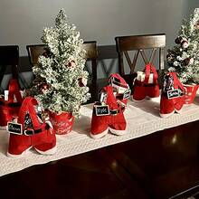 1 Piece Christmas Gift, Christmas Pants Gift Bag, Christmas Pants Shaped Candy Bag, Handbag, Wine Bottle Cover