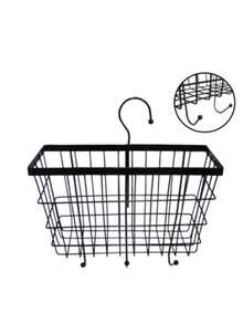 Metal Sponge Holder, Faucet Holder, Soap Drain, Towel Shelf Organizer, Accessories - 黑色 - 查看 8