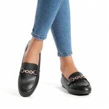 Women Loafers Shoes - Blackberries - View 2