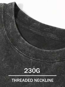 Weight Lifting Funny Workout For Weightlifter Print Washed T Shirt 230gsm, Round Neck Gym & Outdoor Sports Apparel, All-Season Fitness Shirt, Training Gear, Sporty Design, Durable Construction, Performance Wear, Casual Athletes, Halloween & Christmas Casual Wear, Gym Shirts, Comfortable Fit Shirt, Workout Clothing, Street Style, Fitness Enthusiasts - 黑色 - 查看 3