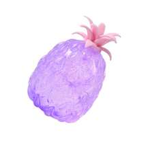 1/2/12 Stücke Ananas-förmiger Stressball, leuchtender Frucht-Fidget-Toy, sensorisches Quetschspielzeug, Dehn- und Quetschball, Fingerdruck-Entlastungsspielzeug, Stressball, Geburtstagsgeschenk, zufälliger Stil und Farbe - Verschiedenfarbig - Übersicht 12