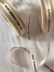 1 Rolle 45 Meter beige Geschenkband zum DIY Dekorieren und Überraschungsverpackungen, metallisch glänzendes Band, Ballonschnur, Hochzeitsdekoration, Blumensträuße und Blumenwickelpapier, Valentinstag, Geburtstagsdekoration, Bandrolle, Schleifen, Weihnachten, Geburtstag