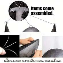 Halloween Decorations - Halloween Party Decoration 3.5meters Hanging Ghosts - Scary Hanging Ghost For Front Yard Patio Lawn Garden Party Decor And Holiday Decorations, Outdoor Fall Decor, Fall Home Decor, Halloween Decor Outdoor