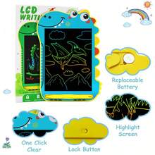 1pc 8.5 Inch LCD Drawing Tablet For Kids - Doodle Board - Portable Educational Toy, Ideal For Home, School, Office And Travel Use - Great Christmas Or Birthday Gift, Suitable For Winter And New Year,Back To School