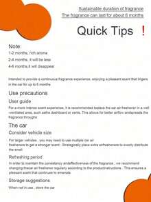 1 pieza Cera líquida con aroma a cielo estrellado para automóvil, Fragancia de alta gama de larga duración, Adecuado para hombres y mujeres, Nuevo lanzamiento - A - Ver 6