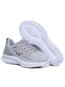 Women's Sports Shoes For Walking, Gym, Workouts, White Cloud Sole