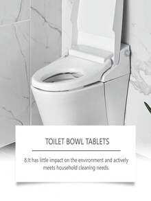 Jue-Fish Pastillas efervescentes para la limpieza del inodoro, desodorante para el inodoro que se disuelve rápidamente, descalcificador y pastillas limpiadoras quitamanchas