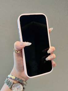 极简粉色磁吸防震哑光全包亚克力硬壳手机壳，兼容 17 Pro Max/17 Pro/17 Air/17/16/16 Pro Max/16 Plus/16 Pro/16 E/15/15 Pro Max/15 Pro/15 Plus/11/12/13/14 Pro Max/XS/XR/11 Pro/11 Pro Max/12 Pro/12 Pro Max/13 Pro/13 Pro Max/14 Pro/14 Pro Max，春日粉彩礼物 - 粉紅色-磁吸磨砂硬殼 - 查看 6