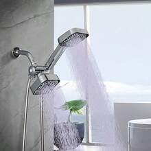 1 zestaw głowicy prysznicowej ABS High Flow i węża, ręczny zestaw 2 w 1, zestaw głowicy prysznicowej z długim wężem, głowica prysznicowa z 3-drożnym przełącznikiem, odpowiednia do kuchni, łazienki, biura, kampera, sypialni, salonu, idealny prezent na ukończenie szkoły, wieczór kawalerski, prezent dla druhny, Dzień Ojca, dekoracja i upominek na Halloween, wieczór panieński, upominek ślubny, dekoracja na przyjęcie urodzinowe, wesele - Wielokolorowe - Zobacz 2