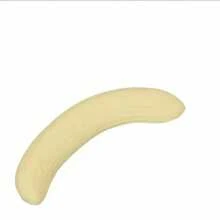 新款慢回弹香蕉减压玩具，质地轻盈柔软，无需电池，1：1逼真制造，适合成人派对、节日和生日派对礼物 - 彩色 - 查看 3